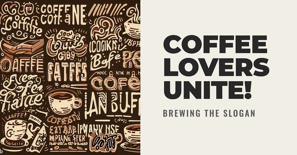 coffee brand slogans