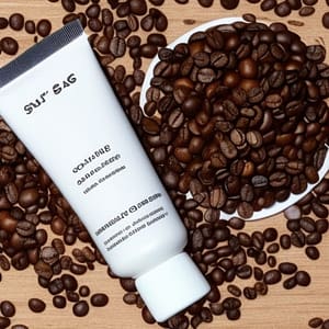 coffee based products in skincare